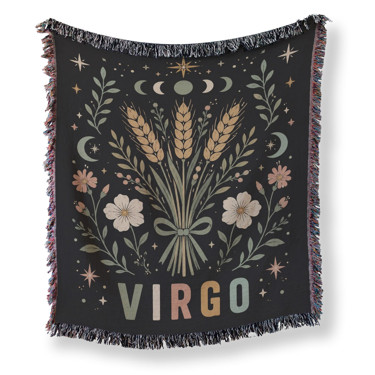 Virgo Celestial Harvest Blanket