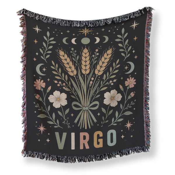 Virgo Celestial Harvest Blanket