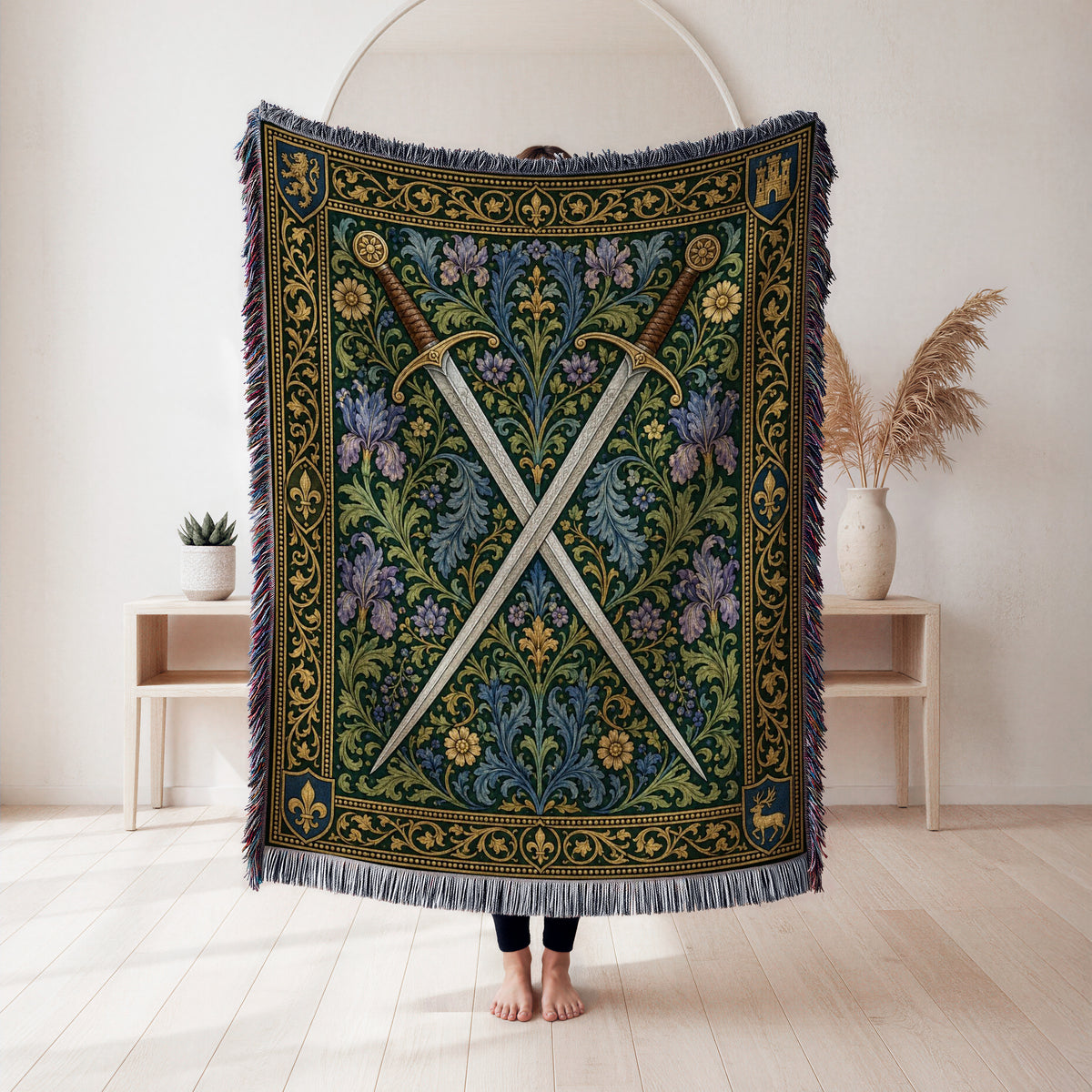 The Iris Herald Blades Blanket