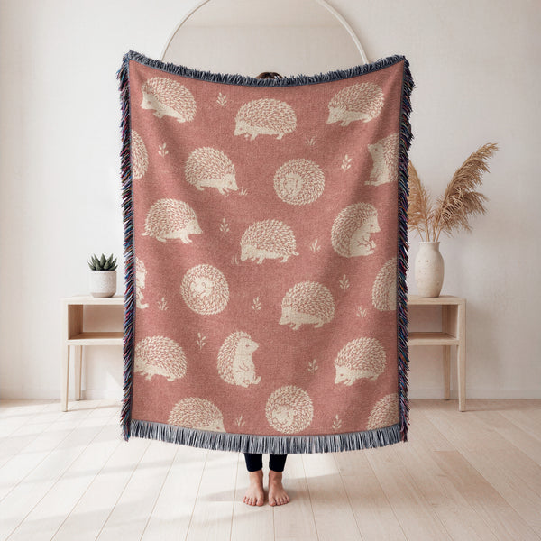 Rosewood Hedgehog Blanket