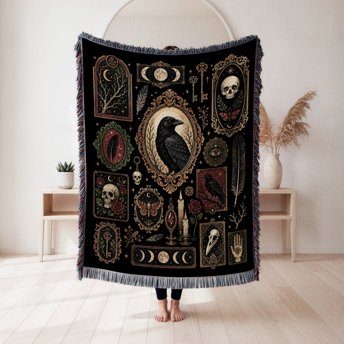 Raven & Relics Curiosity Blanket