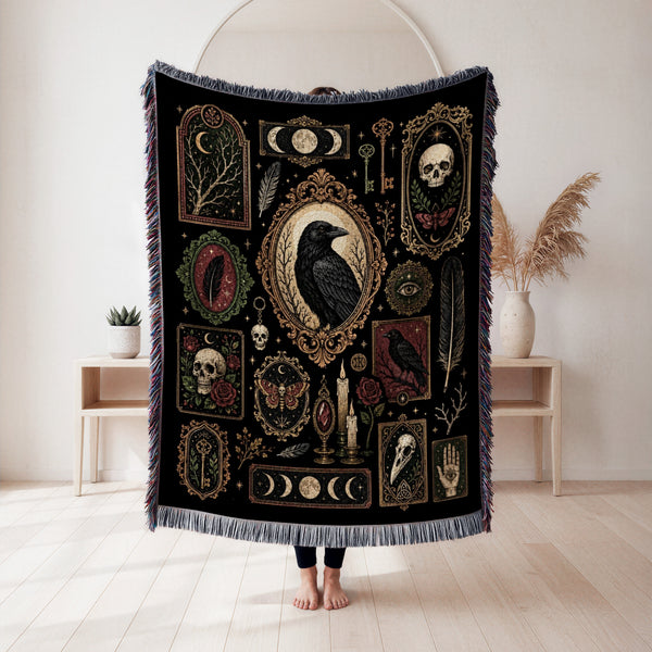 Raven & Relics Curiosity Blanket