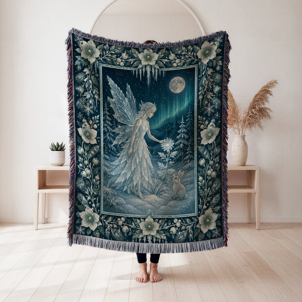 Winter Aurora Fairy Blanket