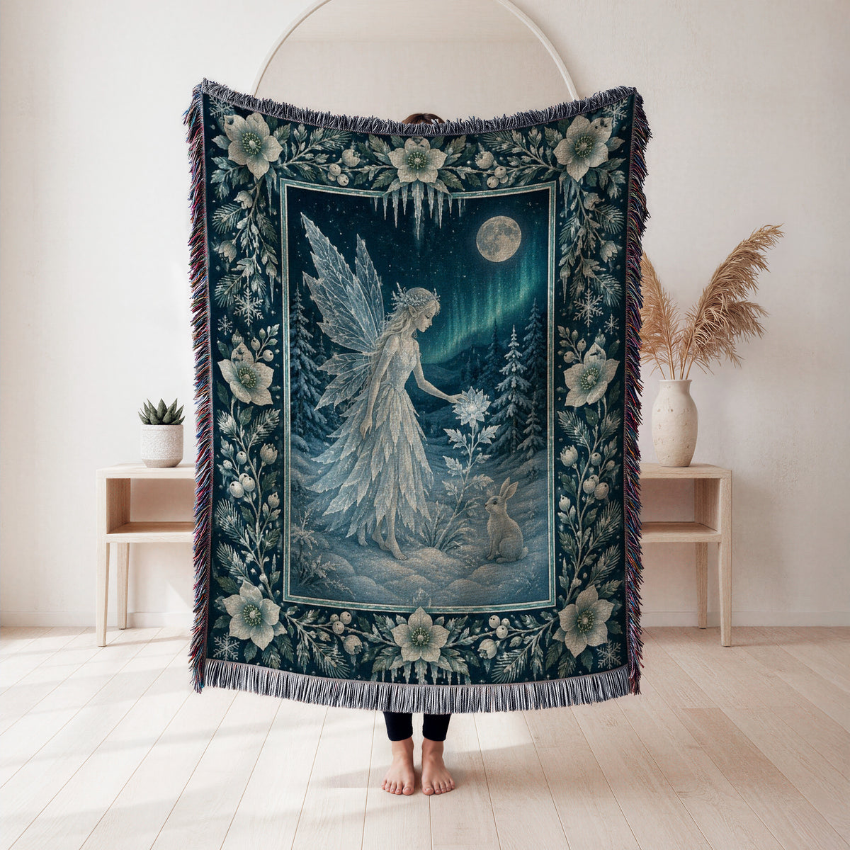 Winter Aurora Fairy Blanket