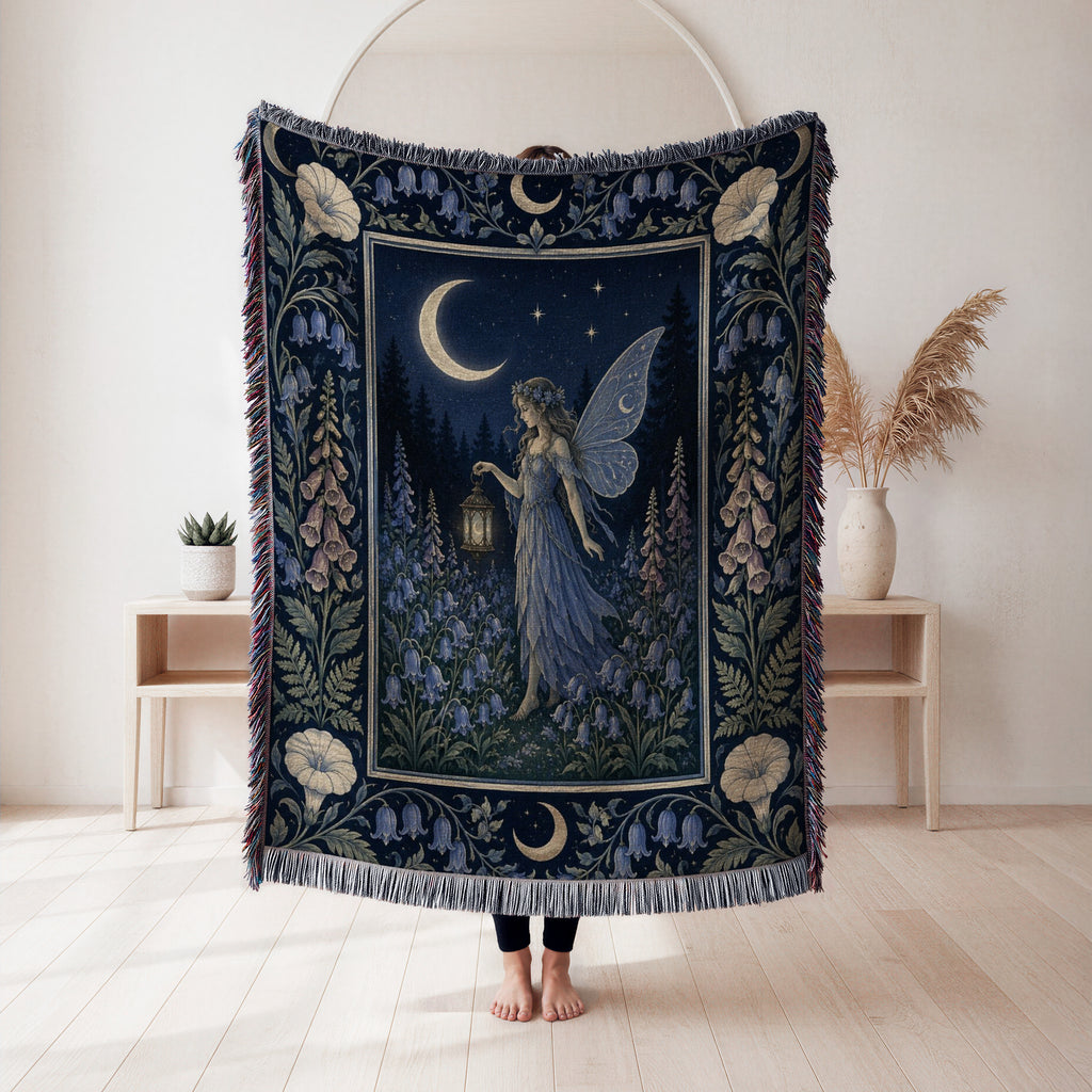 Bluebell Lantern Fairy Blanket