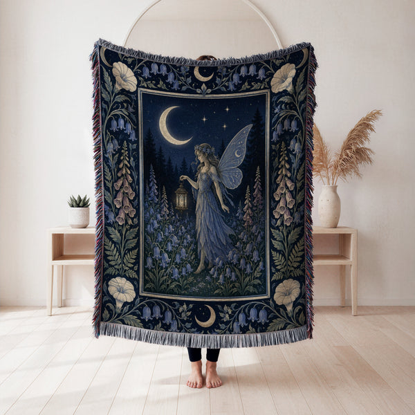 Bluebell Lantern Fairy Blanket