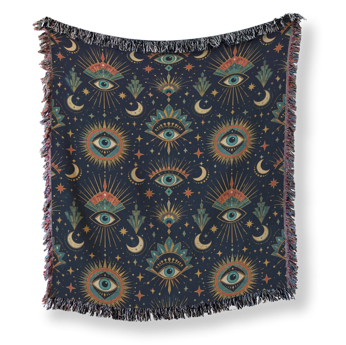 Celestial All-Seeing Eye Blanket Main image