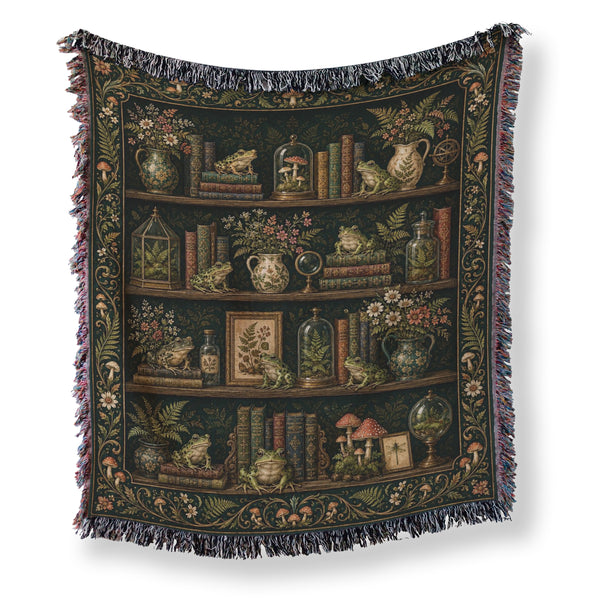 Enchanted Frog Library Blanket