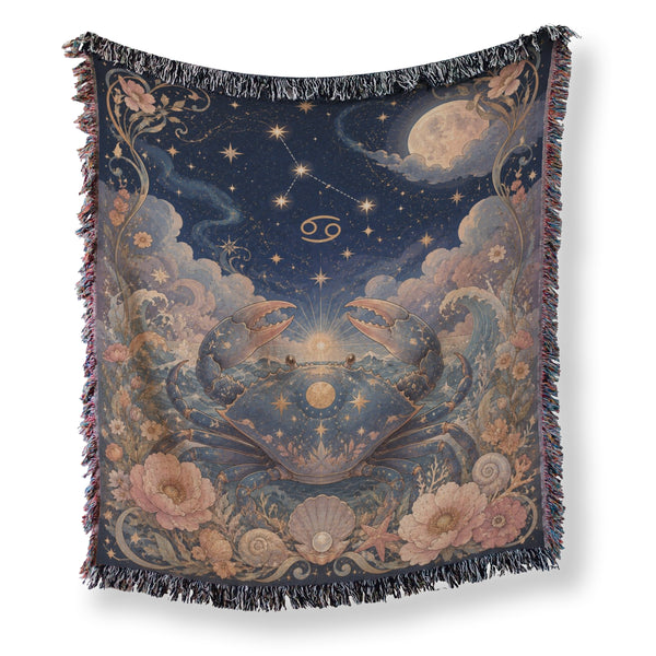 Cancer Moonlit Crab Blanket
