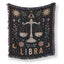 Libra Celestial Balance Scales Blanket