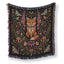 Enchanted Fox Moon Blanket