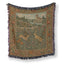 The Hares of the Castle Garden Blanket