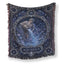 Aquarius Starlit Water Bearer Zodiac Blanket