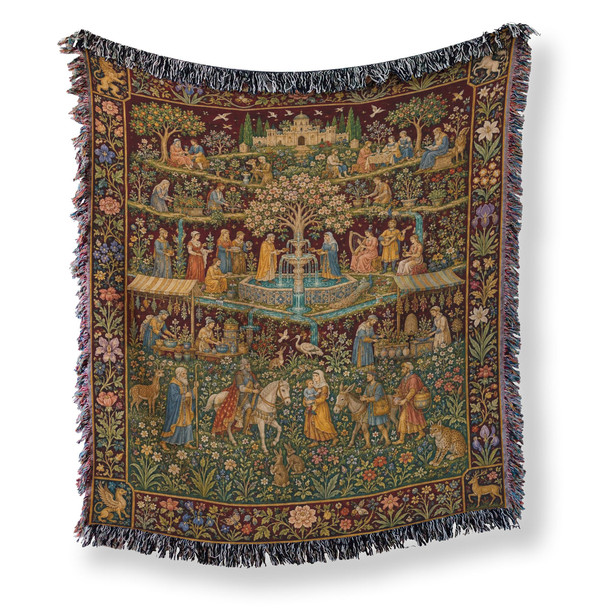 The Enchanted Castle Fair Blanket Main image