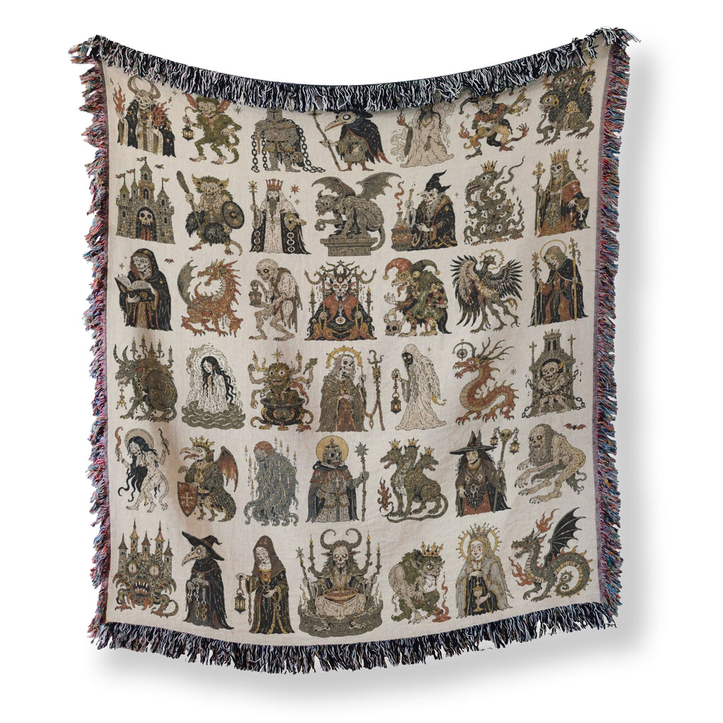 Gothic Bestiary Blanket