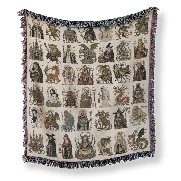Gothic Bestiary Blanket