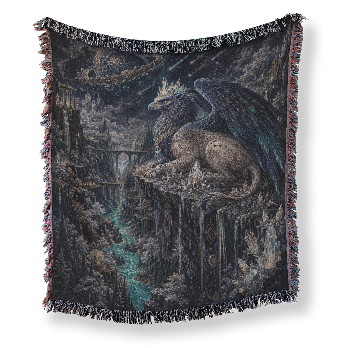 Crystal Crown Griffin Blanket