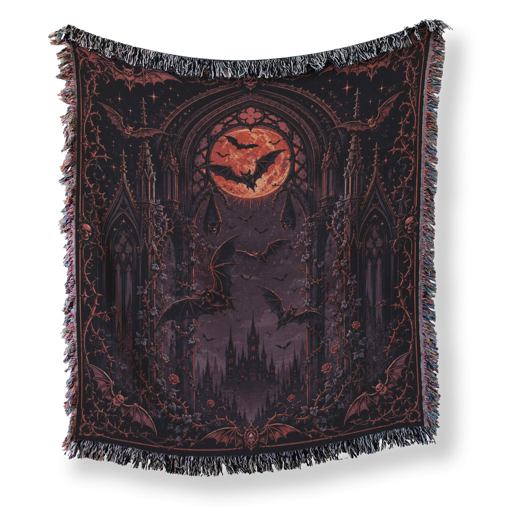 Bats of the Crimson Cathedral Blanket