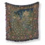 The Peacock Palace Garden Blanket