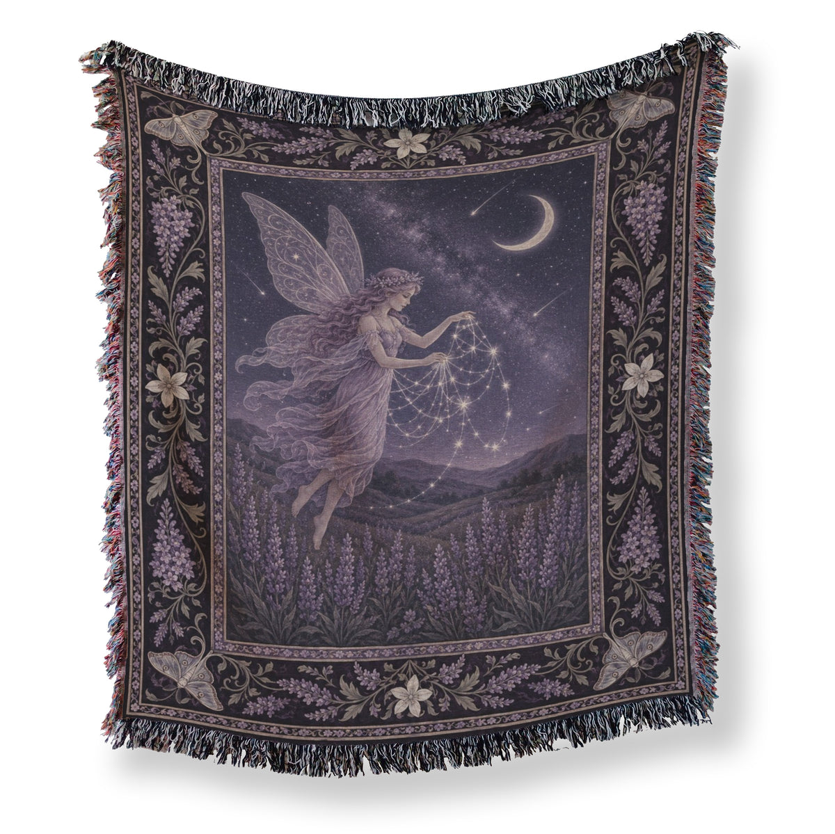 Lavender Starlight Fairy Blanket