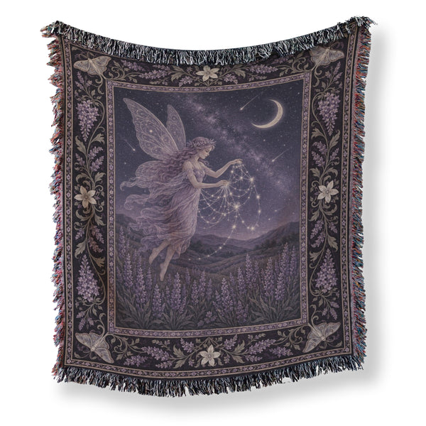 Lavender Starlight Fairy Blanket