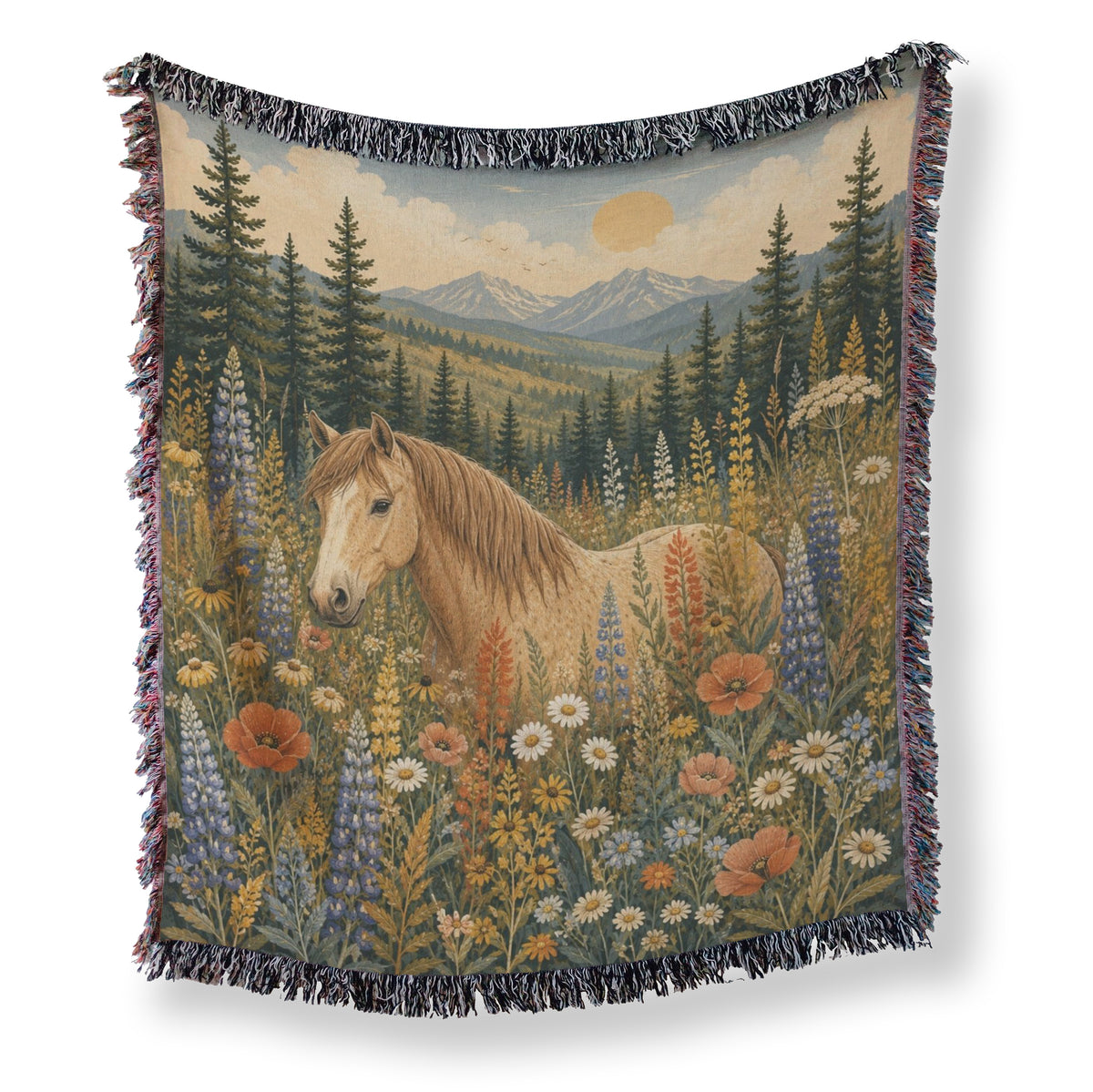 Mountain Wildflower Horse Blanket Main image