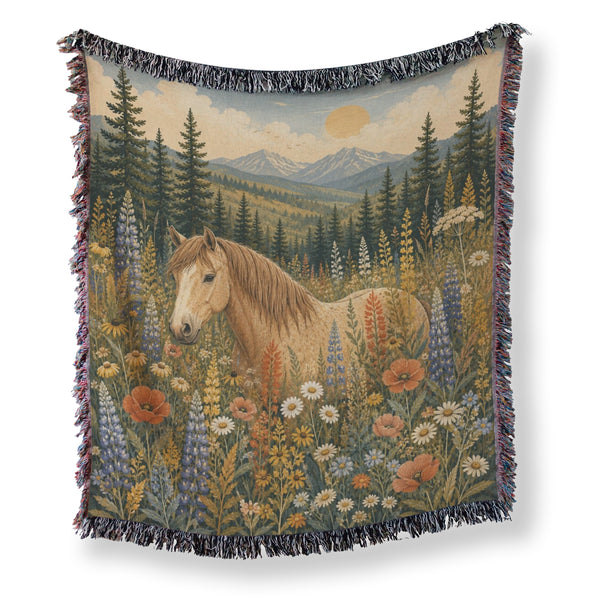 Mountain Wildflower Horse Blanket