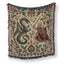 The Pomegranate Knight & Dragon Blanket