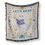 Let's Read Ghost & Candlelight Blanket
