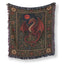The Blood Moon Dragon Blanket