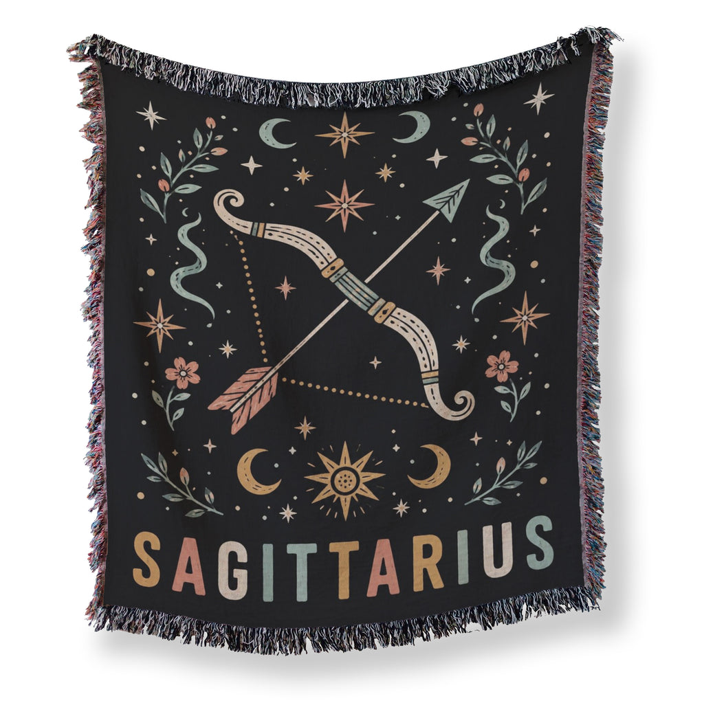 Sagittarius Star Archer Zodiac Blanket