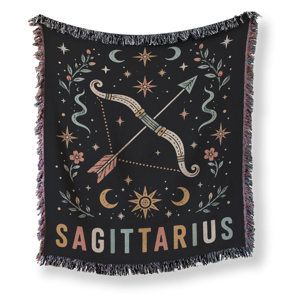 Sagittarius Star Archer Zodiac Blanket