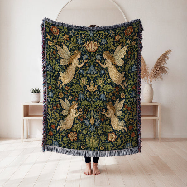 Bluebell Fairy Tapestry Blanket