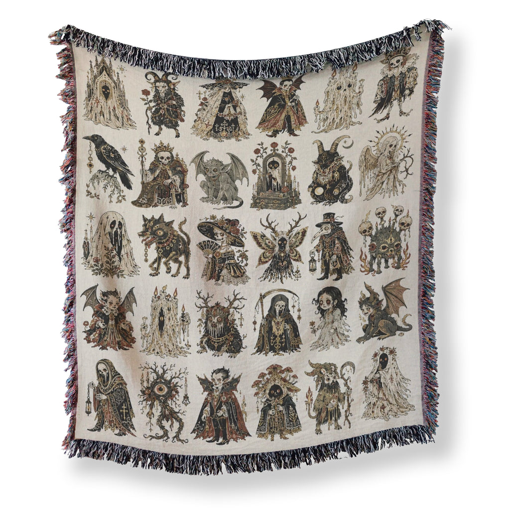Haunted Gothic Bestiary Blanket