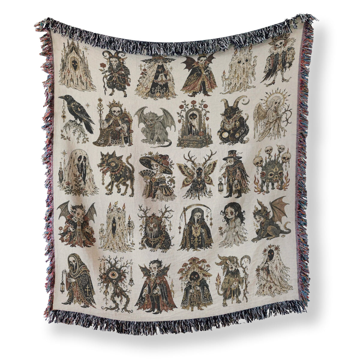 Haunted Gothic Bestiary Blanket