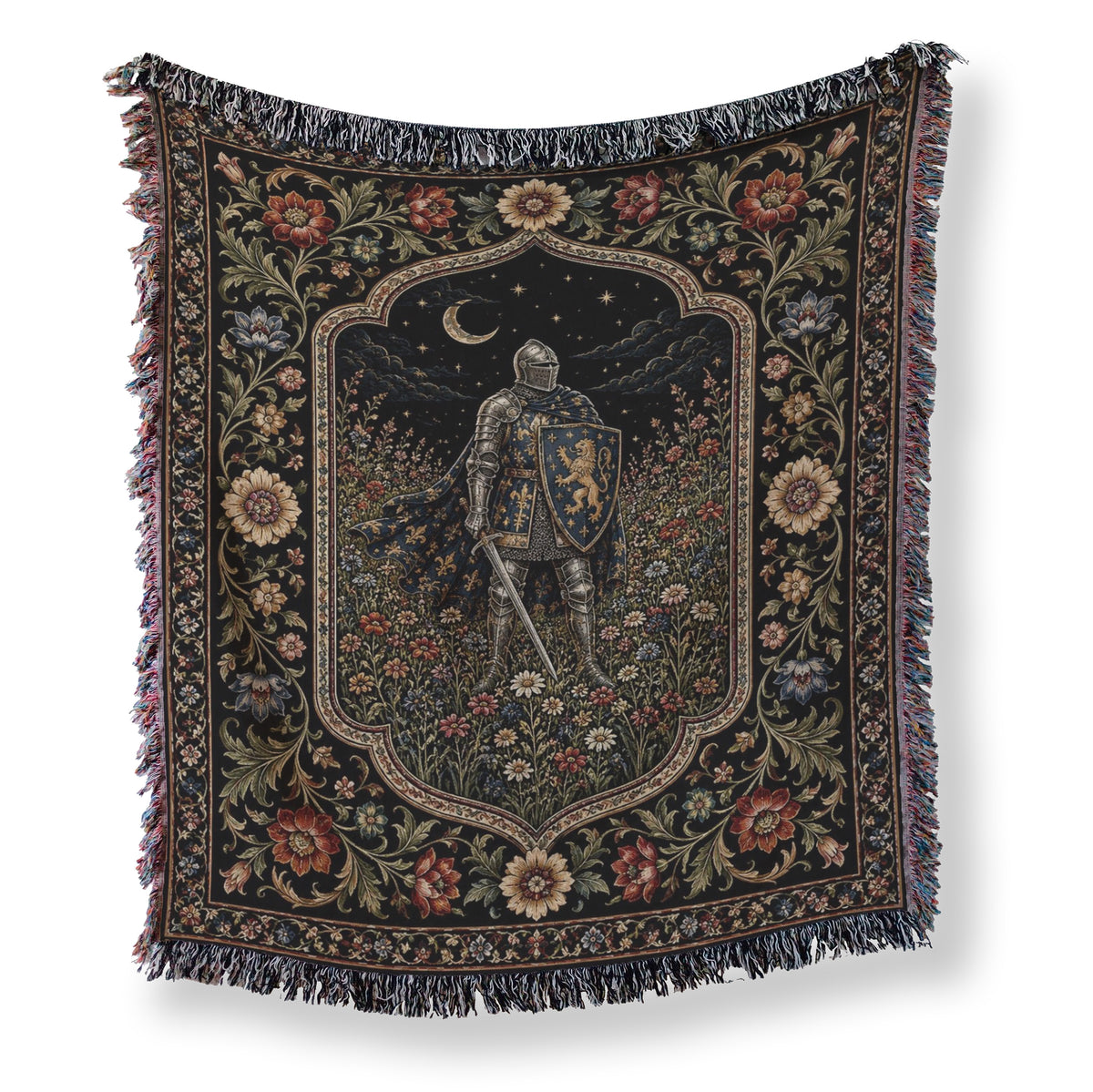 The Lion of the Crescent Moon Blanket