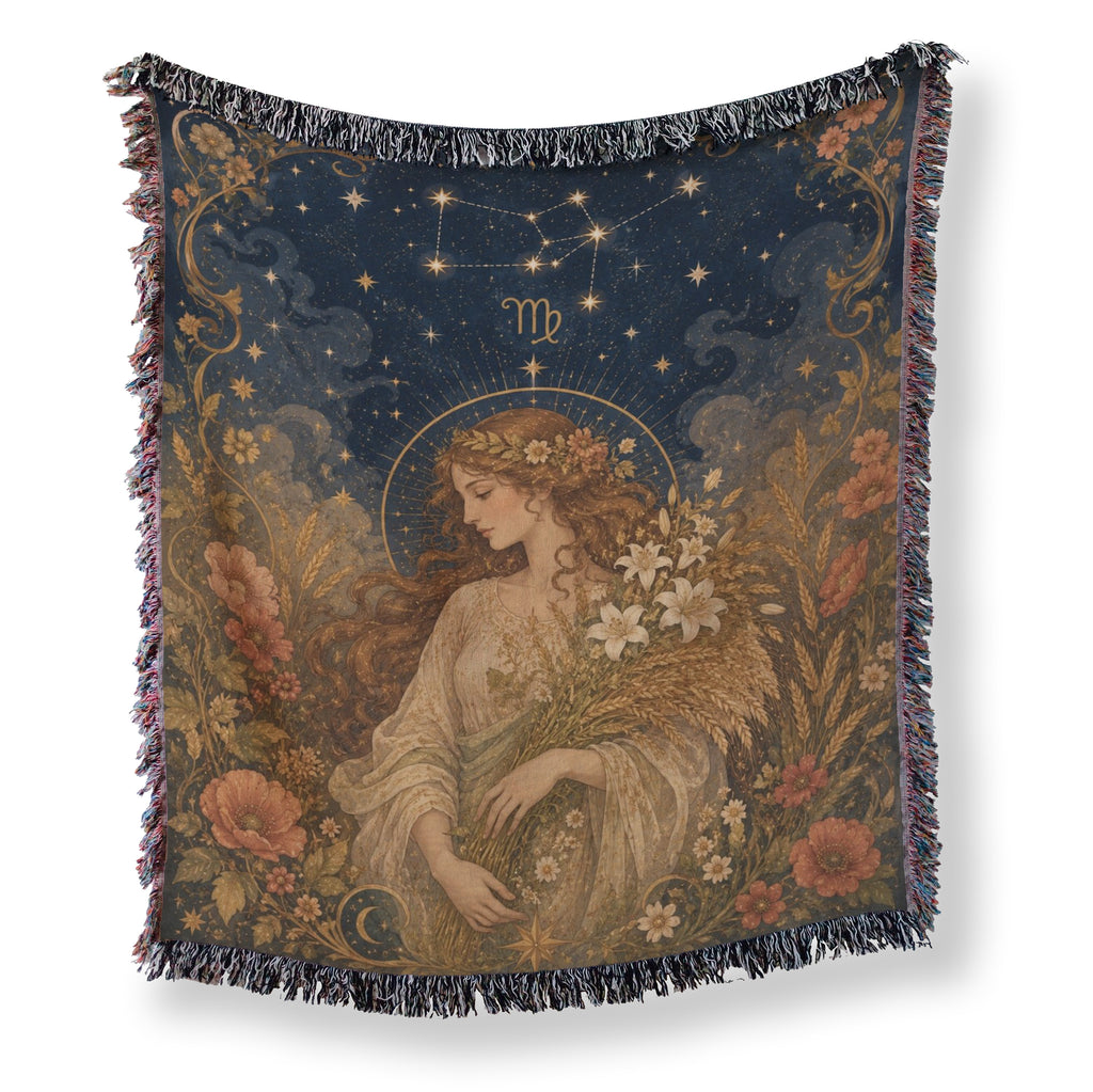 Virgo Harvest Maiden Blanket
