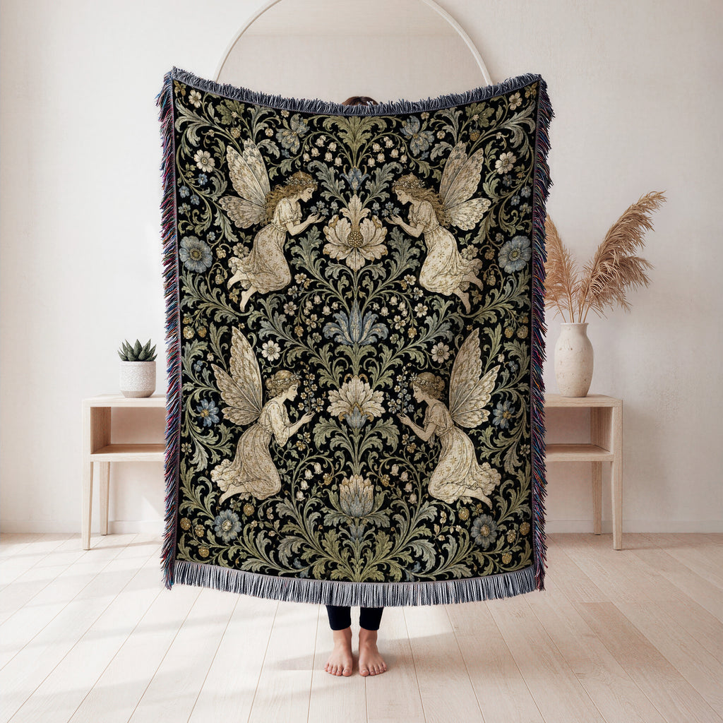 Nocturne Fairy Tapestry Blanket