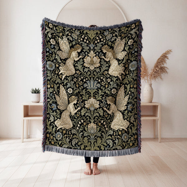 Nocturne Fairy Tapestry Blanket