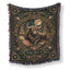 Taurus Moon Garden Bull Zodiac Blanket