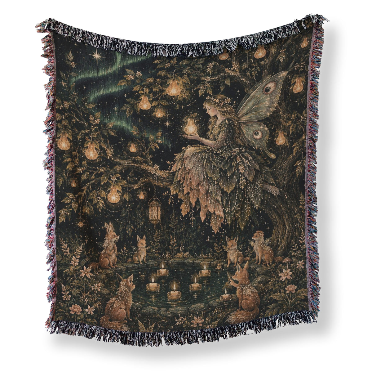 Lantern Tree Fairy Blanket Main image