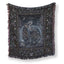 Aquarius Moonlit Heron Zodiac Blanket