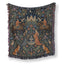 The Moonlit Falconers’ Garden Blanket