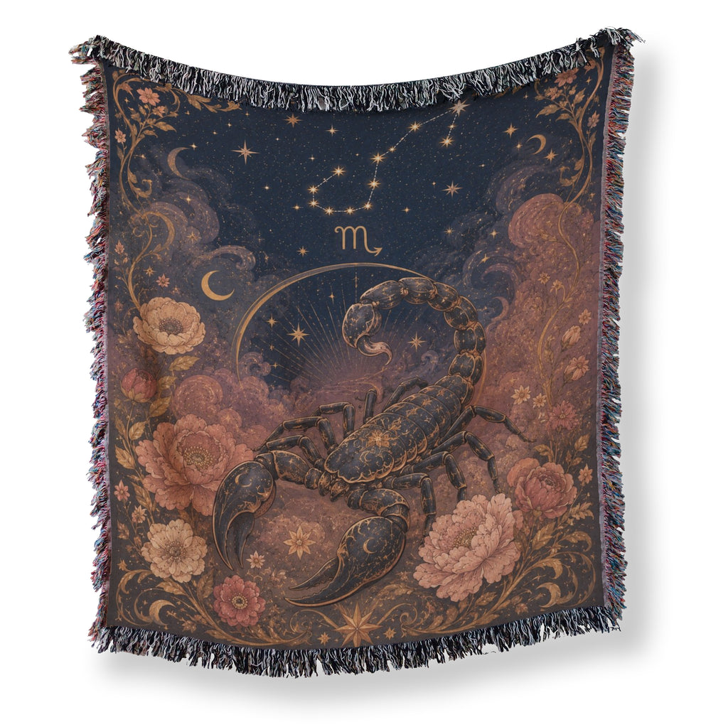Scorpio Starlit Scorpion Blanket