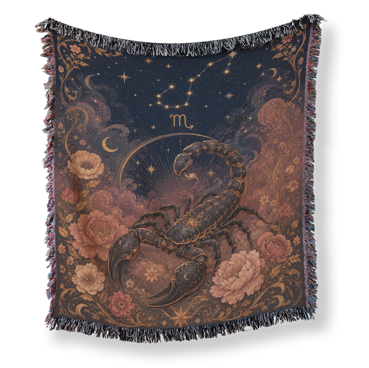 Scorpio Starlit Scorpion Blanket