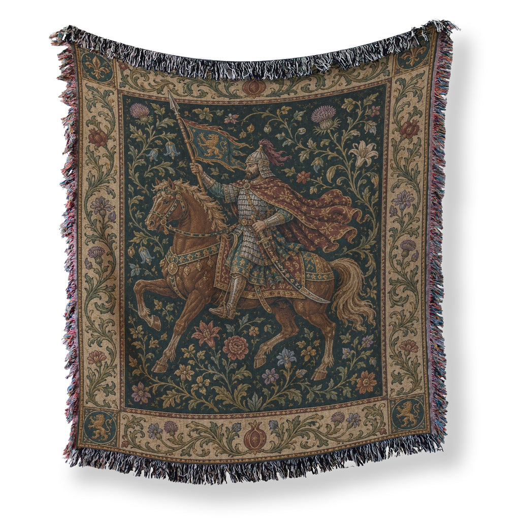 The Lion Banner Rider Blanket