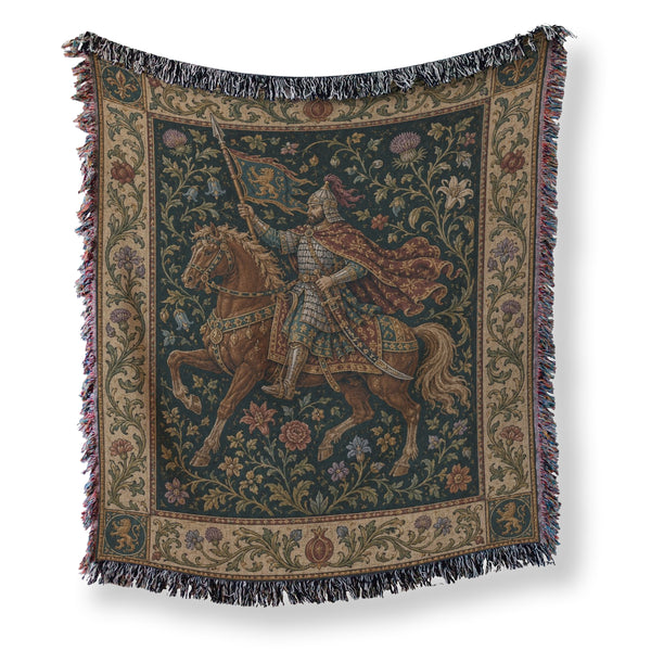 The Lion Banner Rider Blanket