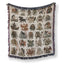 Mythic Creatures Bestiary Blanket