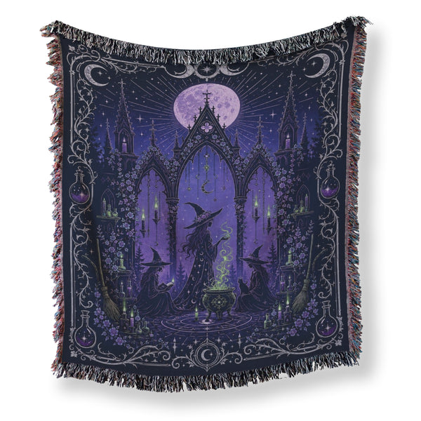 Witches of the Violet Cathedral Blanket