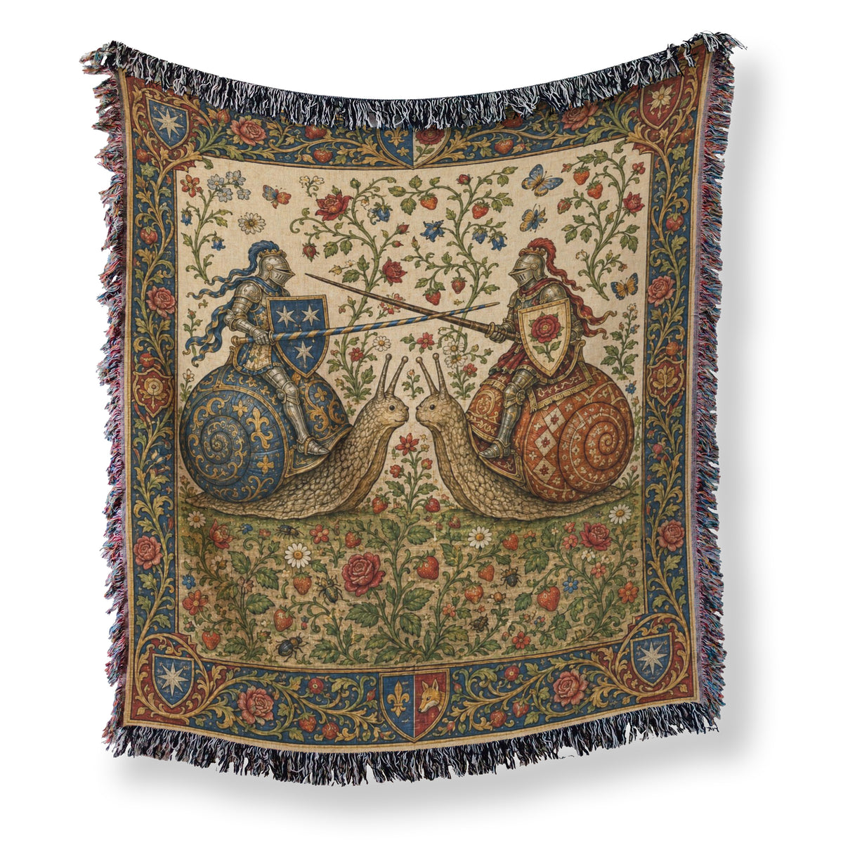The Tournament of the Snail Knights Blanket Main image
